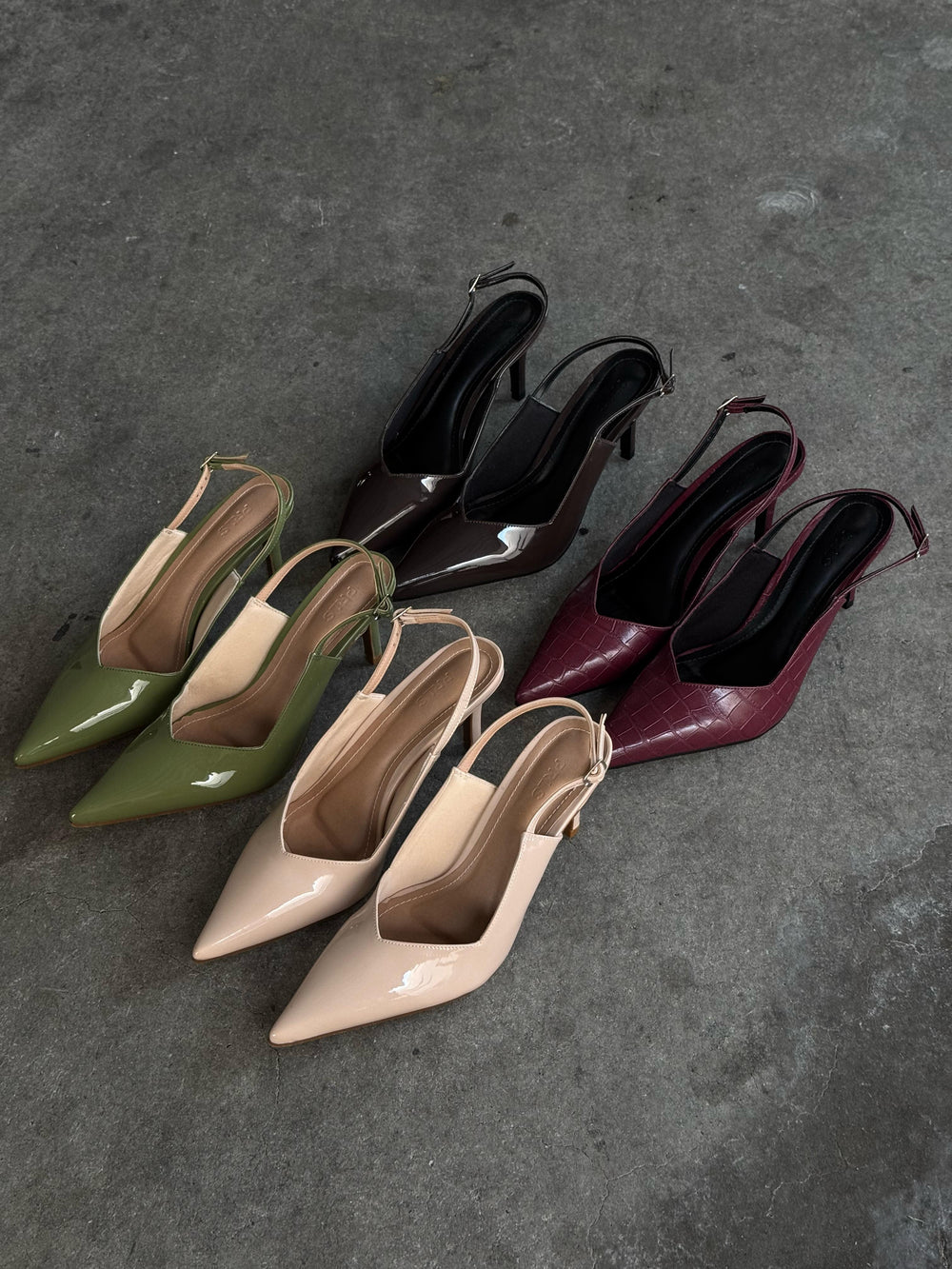 SCARPIN ZOE - material