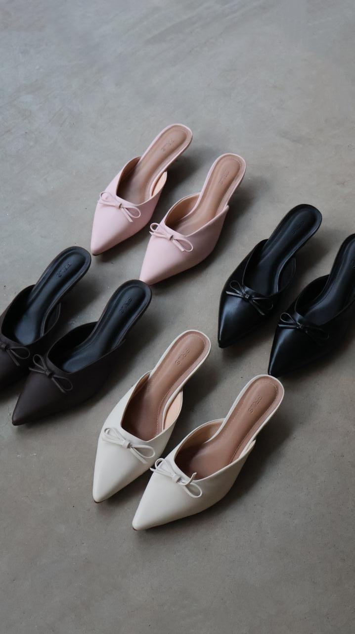 Scarpin Mira PRLS - cor off white